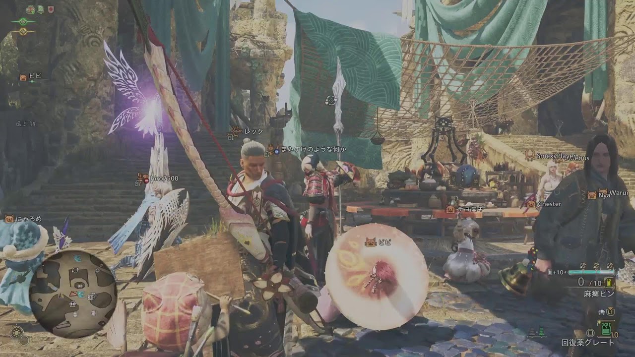 レックのここは今日は...[MHW]
