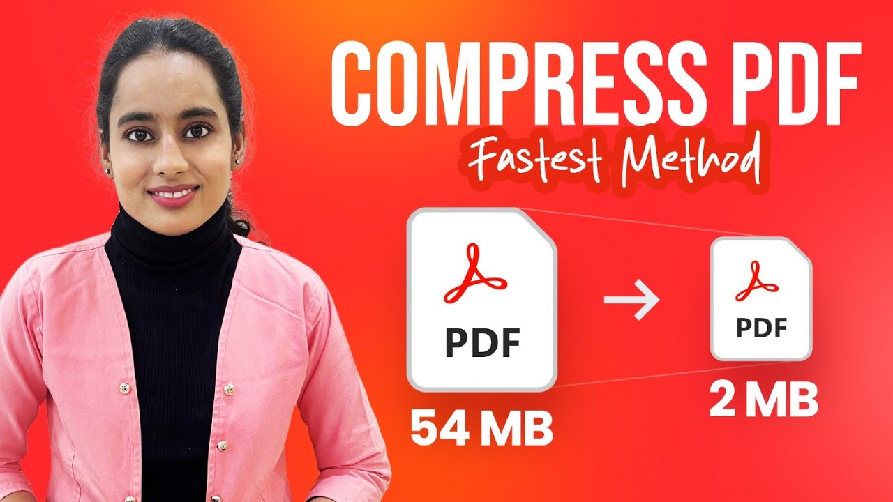 How to Compress PDF Files in Seconds  | Free & Quick Method
