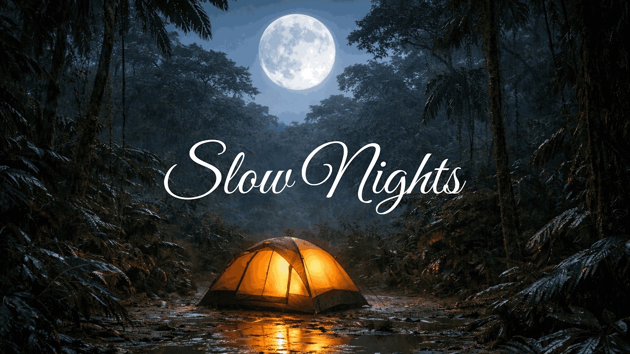 Slow Nights • Relaxing Piano Music for Sleep, Insomnia Relief & Meditation (4K)