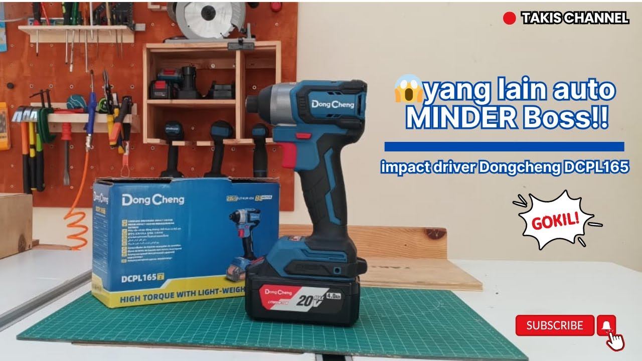 Impact Driver Lain Berasa MURAHAN Setelah Coba Dongcheng DCPL165!
