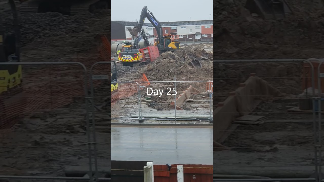 Foundations in place. 