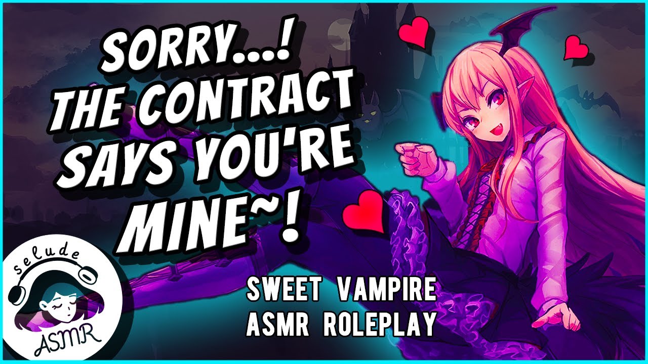 Vampire ASMR RP 🩸Vampire Girl Says She Owns You & Your Rare Blood! [F4A]