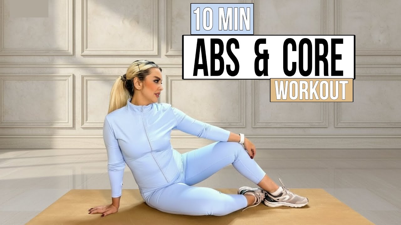 10 MIN ABS & CORE WORKOUT | Six Pack Abs At Home | No Equipment, No Repeat | Super Sweaty