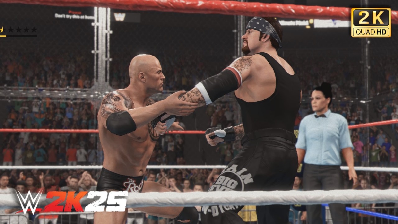 This Hell in a Cell Went TOO FAR 😱 Undertaker vs The Rock | WWE 2K25 | I Didn’t Expect THIS GAMEPLAY