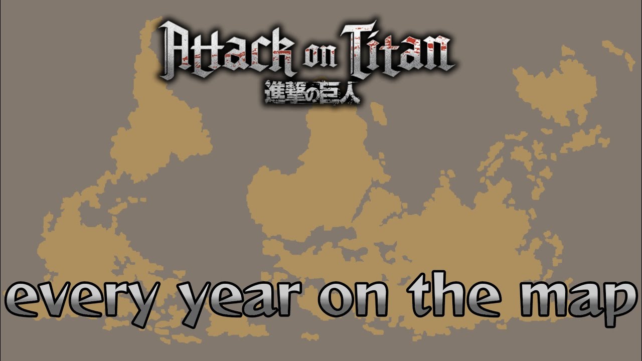 The History of the Attack on Titan World: Every year