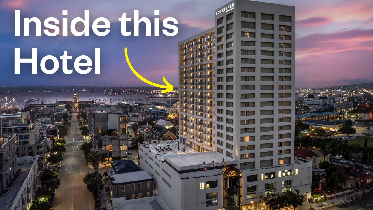 Downtown San Diego's Courtyard Hotel Gets Major Renovation - Here's What's New | Hotel Tour