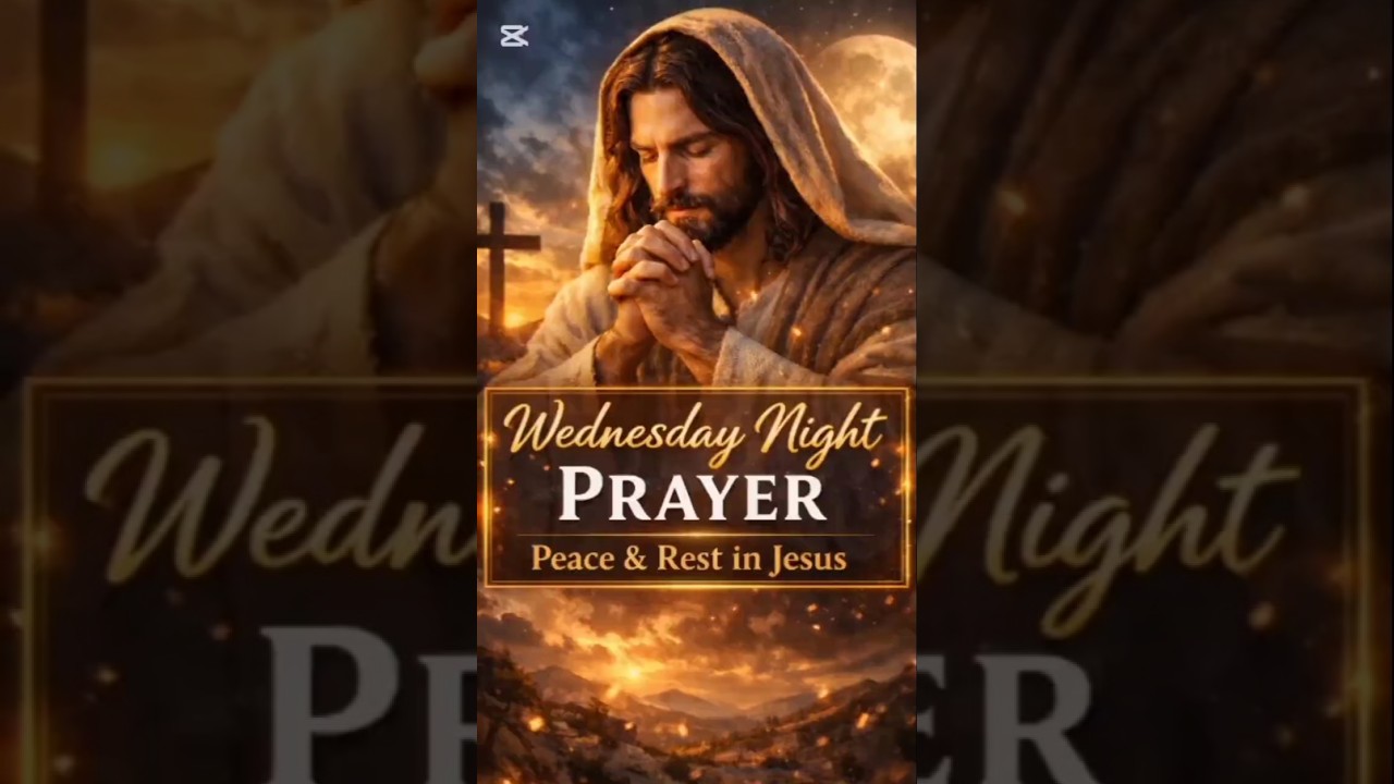 Wednesday Night Prayer Before Sleep 🙏 | Peace, Strength & Restoration in Jesus 