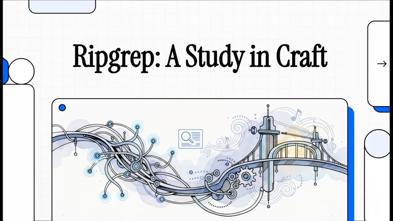 [Podcast] Ripgrep: A Study in Craft