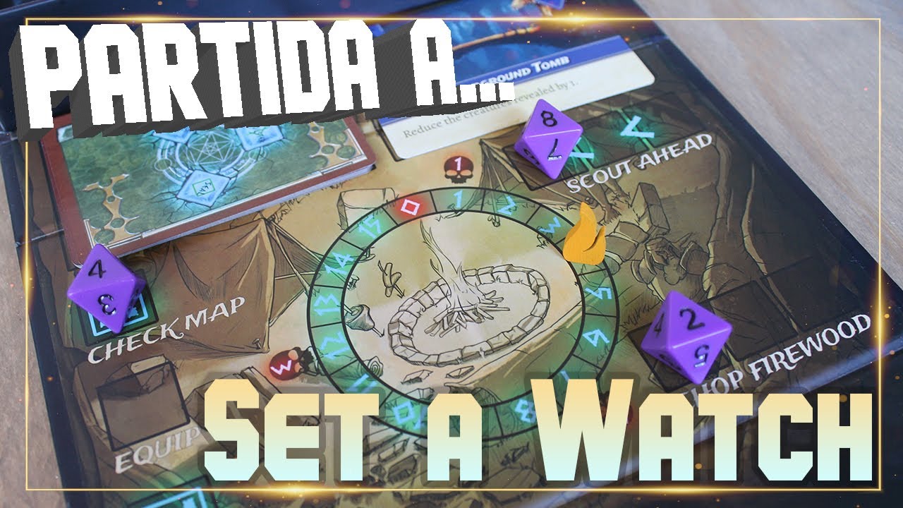 Partida a Set a Watch Juego de Mesa en Solitario | Cómo Jugar | Camino del Héroe #41
