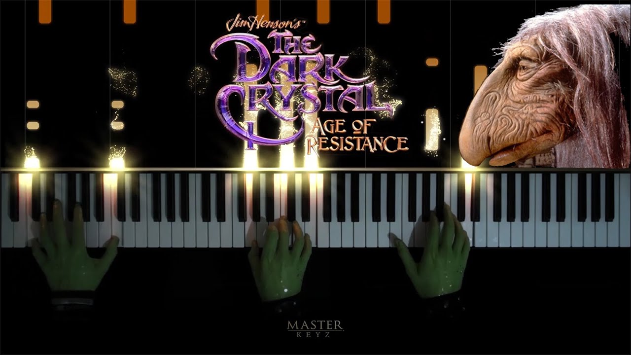 THE DARK CRYSTAL -  Age of Resistance. TREVOR JONES & DANIEL PEMBERTON. Piano cover