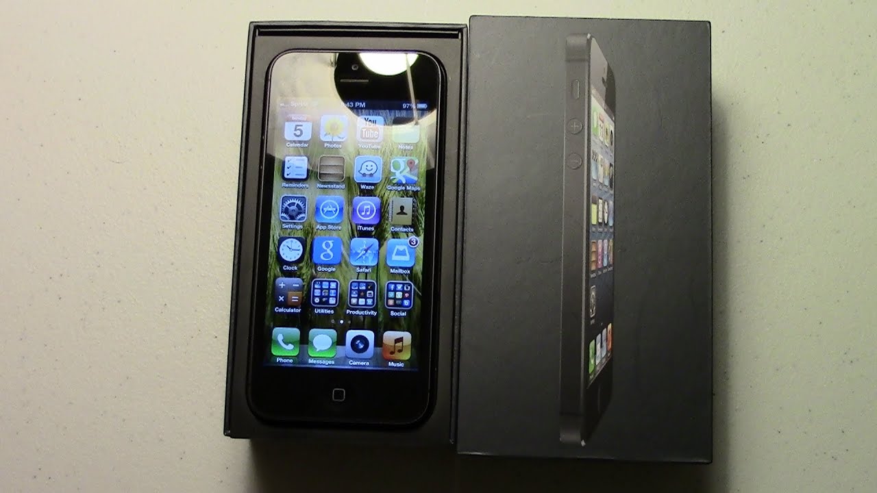 Unboxing: iPhone 5