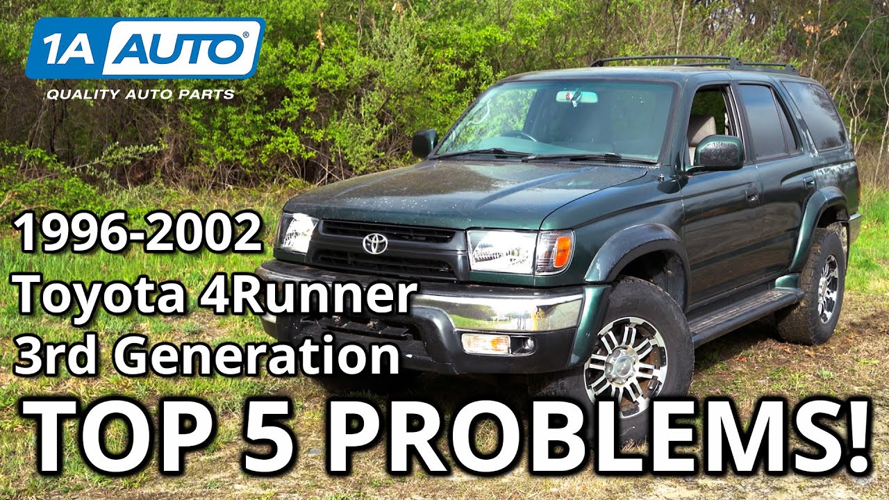 5 главных проблем внедорожника Toyota 4Runner 1996-2002 3-го поколения