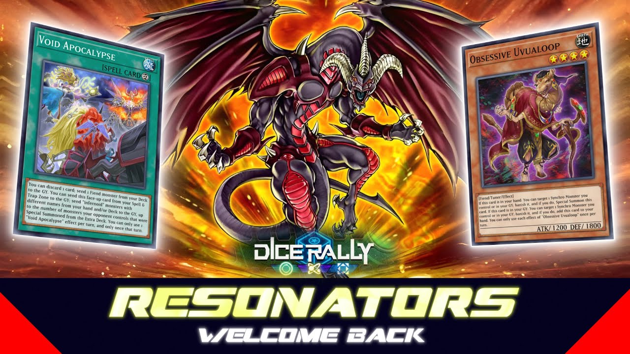 RESONATORS - RED DRAGON ARCHFIEND - DICE RALLY EVENT⁉️ [Yu-Gi-Oh! Master Duel]