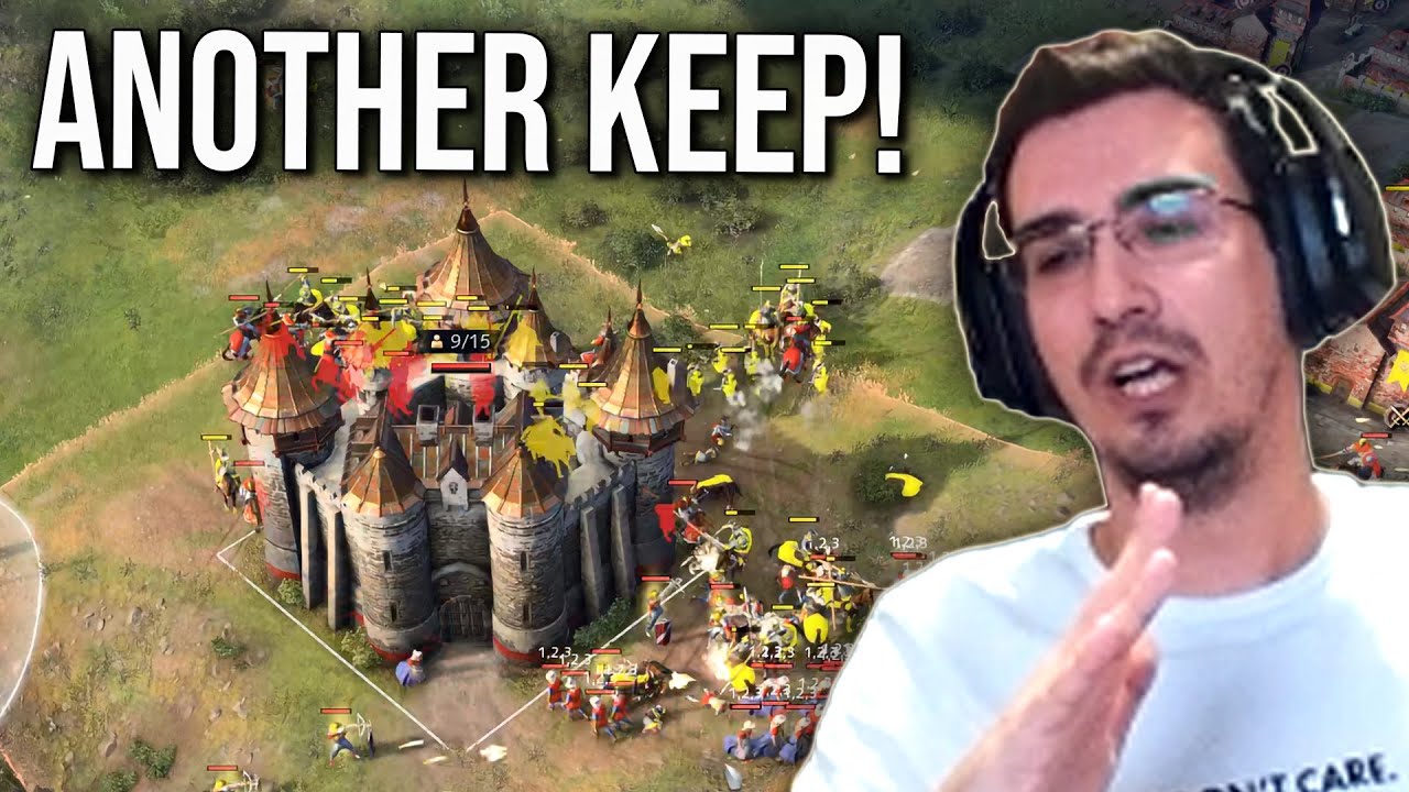 Beasty Goes Into a French Imperial vs Rus in AOE4