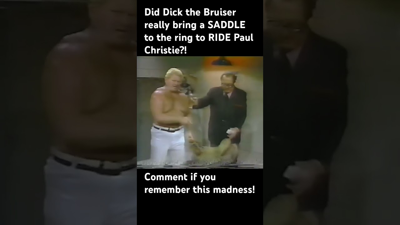 Dick the Bruiser Brings a Saddle?! | Wild Promo on Paul Christy [Throwback Wrestling]