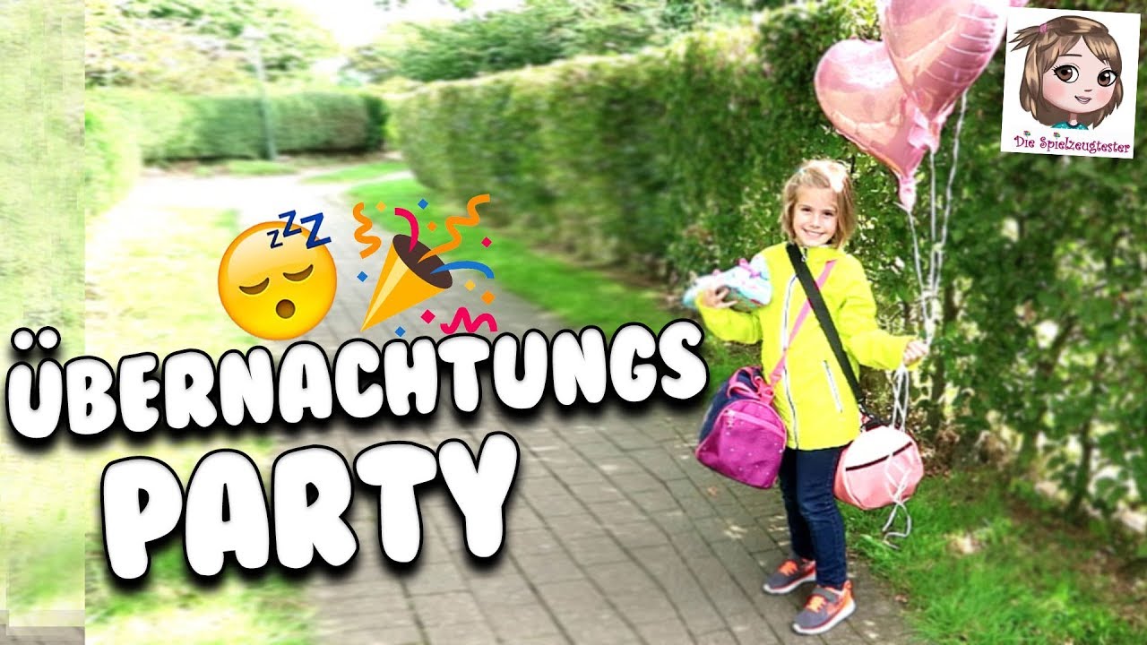 PJAMAPARTY MIT FREUNDINNEN 🌜 Was packt eine 8-Jährige für einen Mädelsabend mit Übernachtung?
