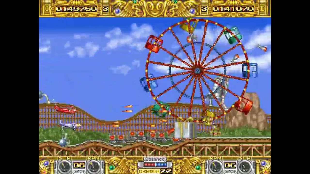 Boogie Wings (ARC) - Full Run + Ending Doubleplay