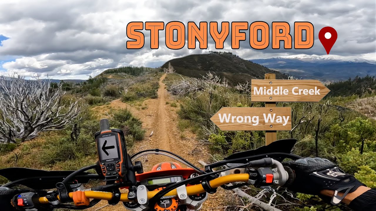 Riding from Middle Creek OHV to Stonyford (Mendocino NF)