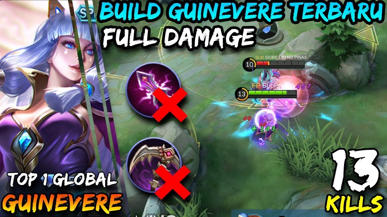 New Build Guinevere Tersakit 2021 - Top 1 Global Guinevere Mobile Legends
