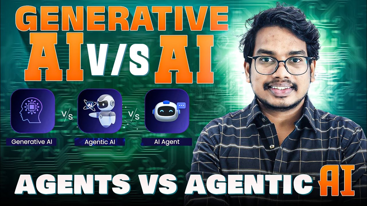 Gen ai vs ai Agents vs Agentic ai | Telugu 