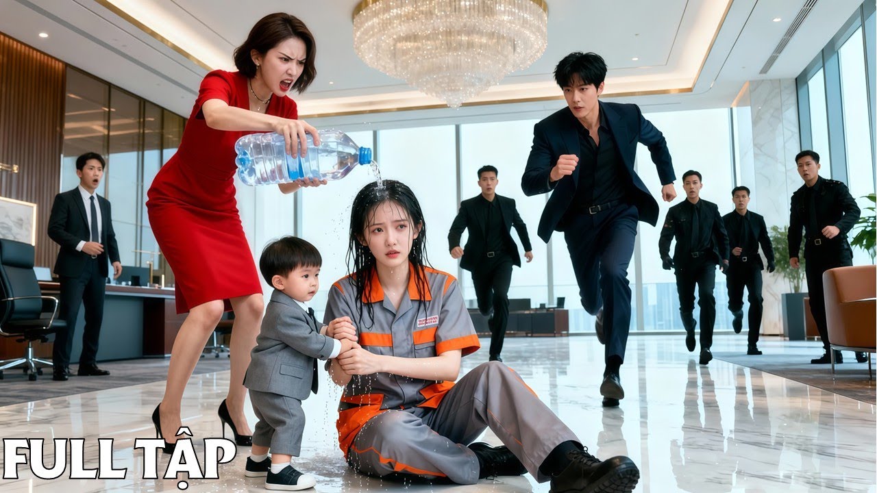 Nhân viên lộng quyền bắt nạt mẹ lao công đơn thân, ai ngờ đang đụng phải vợ con Tổng Tài