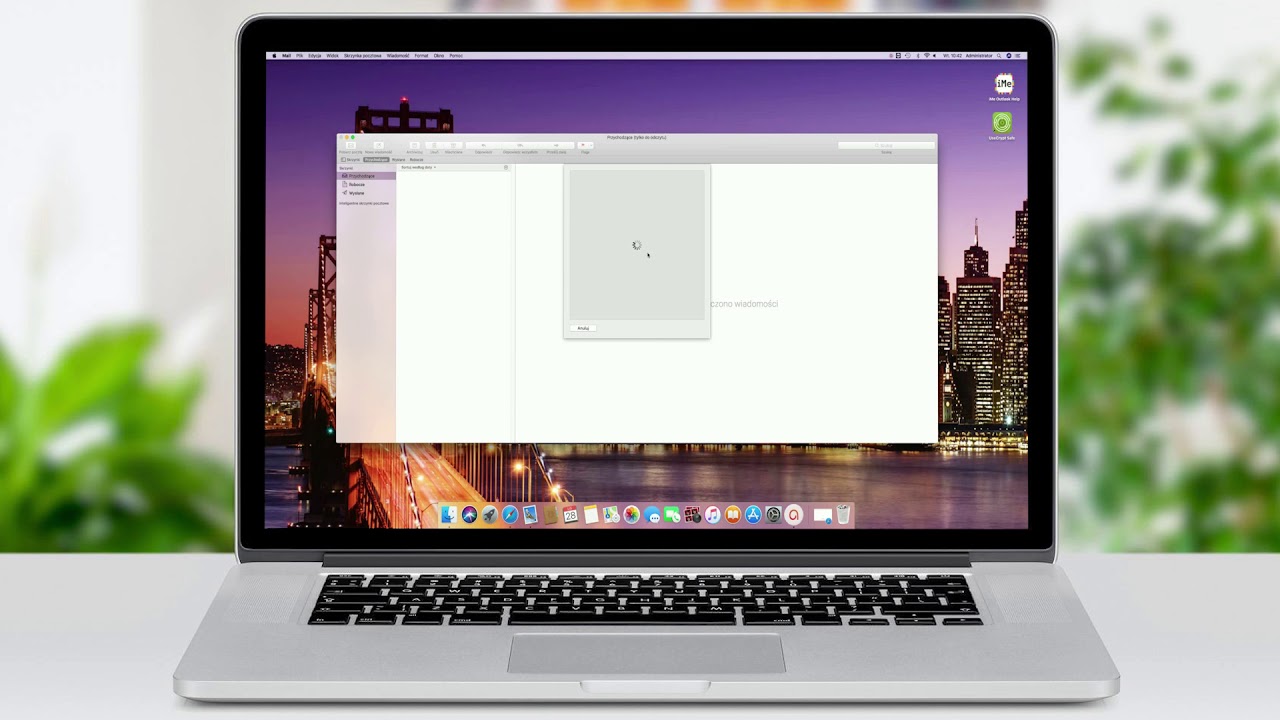 Konfiguracja aplikacji Mail na MacBook i iMac.