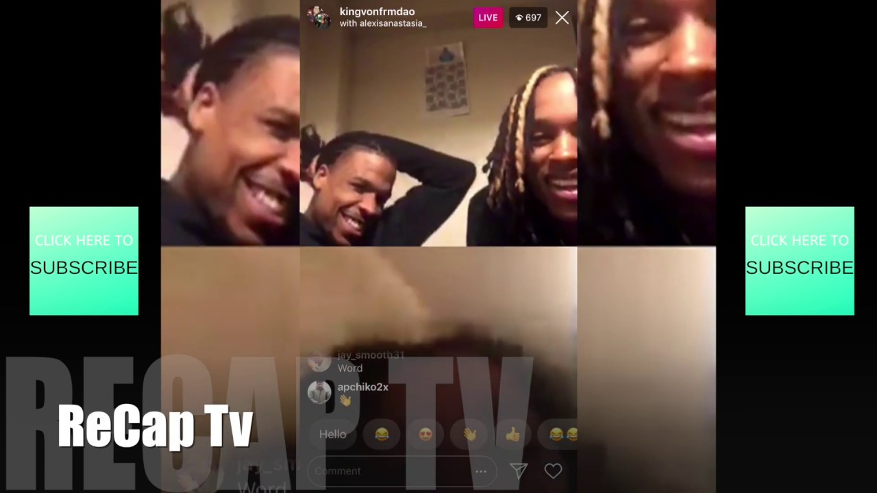 KING VON gets EXPOSED for being in a female DMs