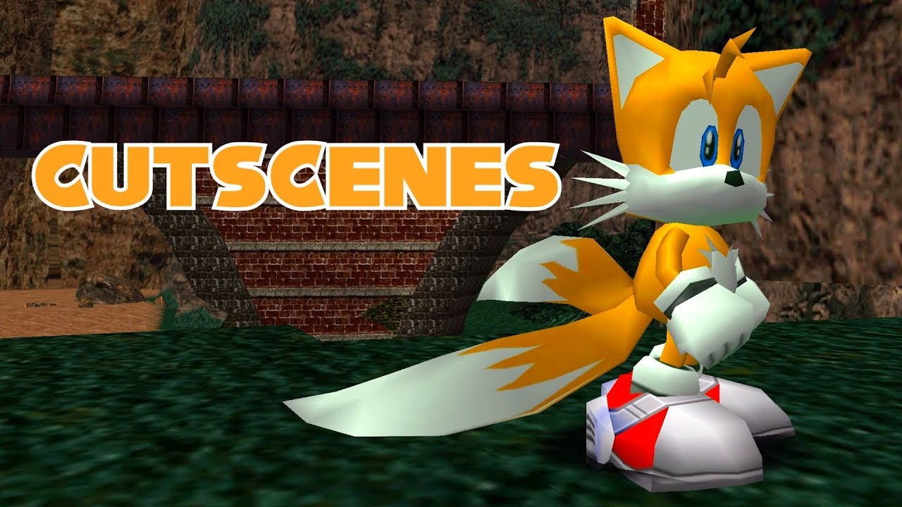 Sonic Adventure DX &mdash; Сюжетные кат-сцены Тейлза &mdash; в стиле Dreamcast 4K HD
