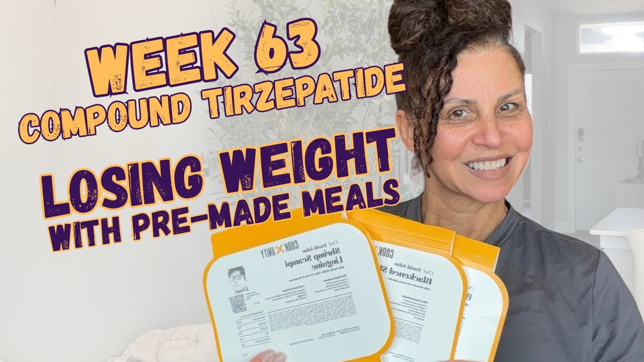 Compound Tirzepatide | LOSING WEIGHT With Pre-Made Meals
