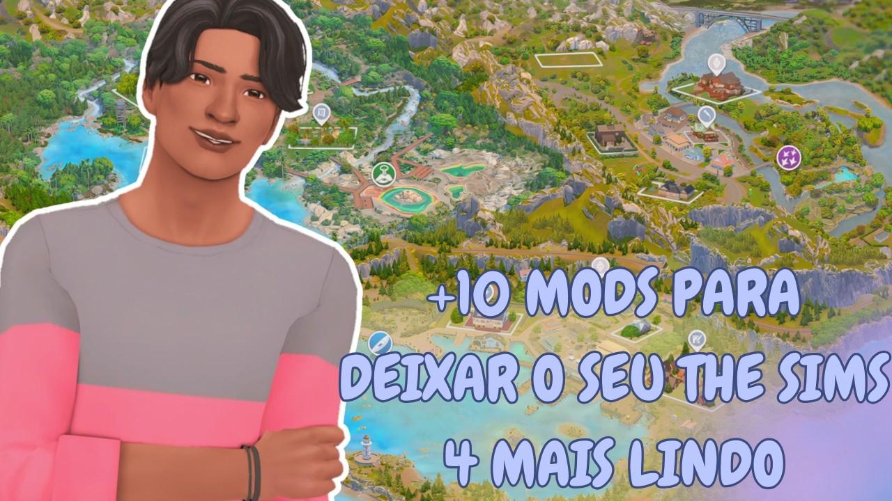 +10 MODS PARA DEIXAR O SEU THE SIMS 4 MAIS LINDO | Deixe-o Mais Bonito | Mods - The Sims 4