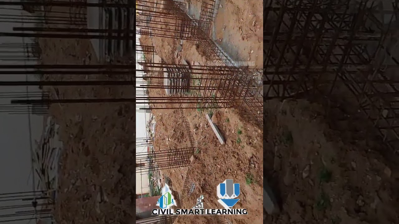 Plinth beam reinforcement | Extra rod top & bottom Reinforcement Steel bars 