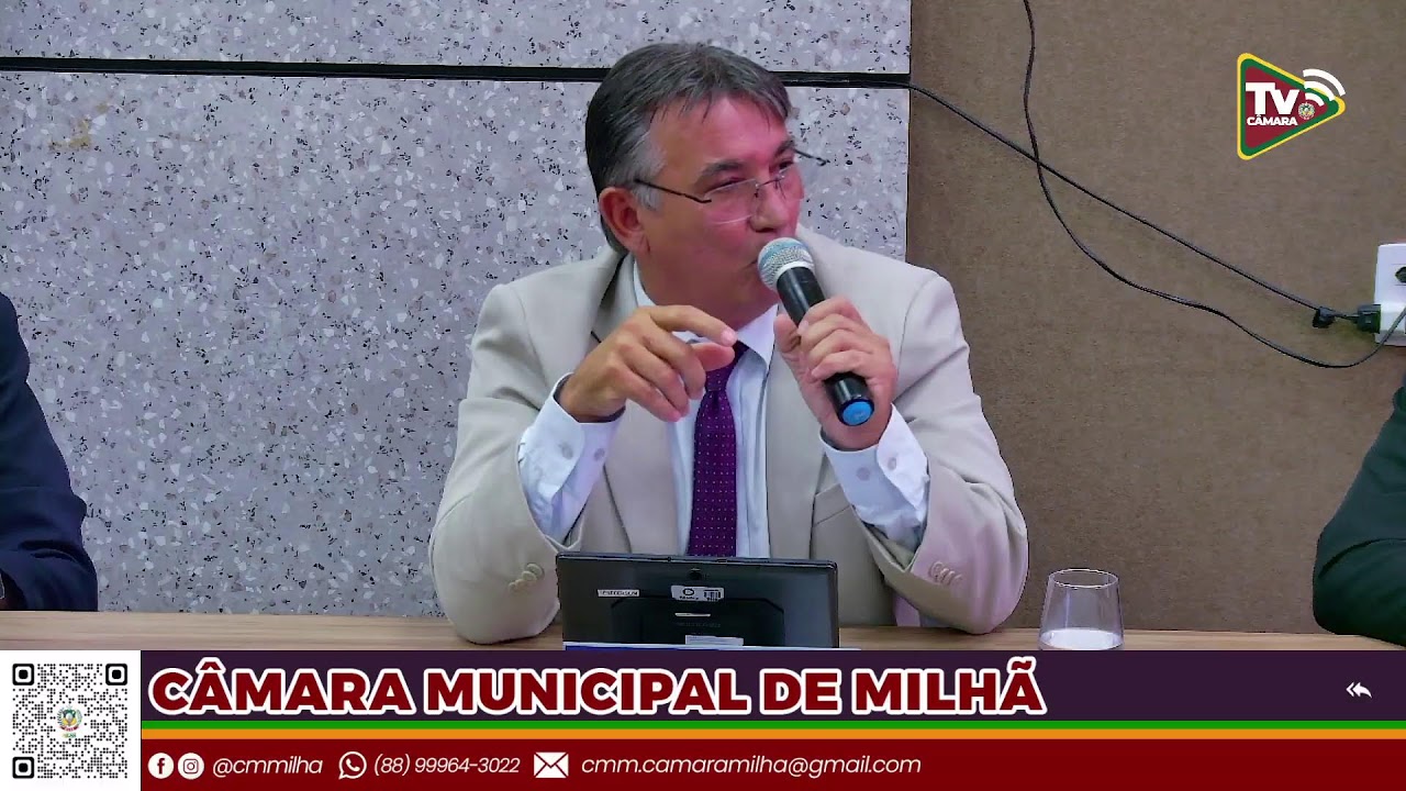 18º SESSÃO ORDINÁRIA DA CÂMARA MUNICIPAL DE MILHÃ (23/10/2025)