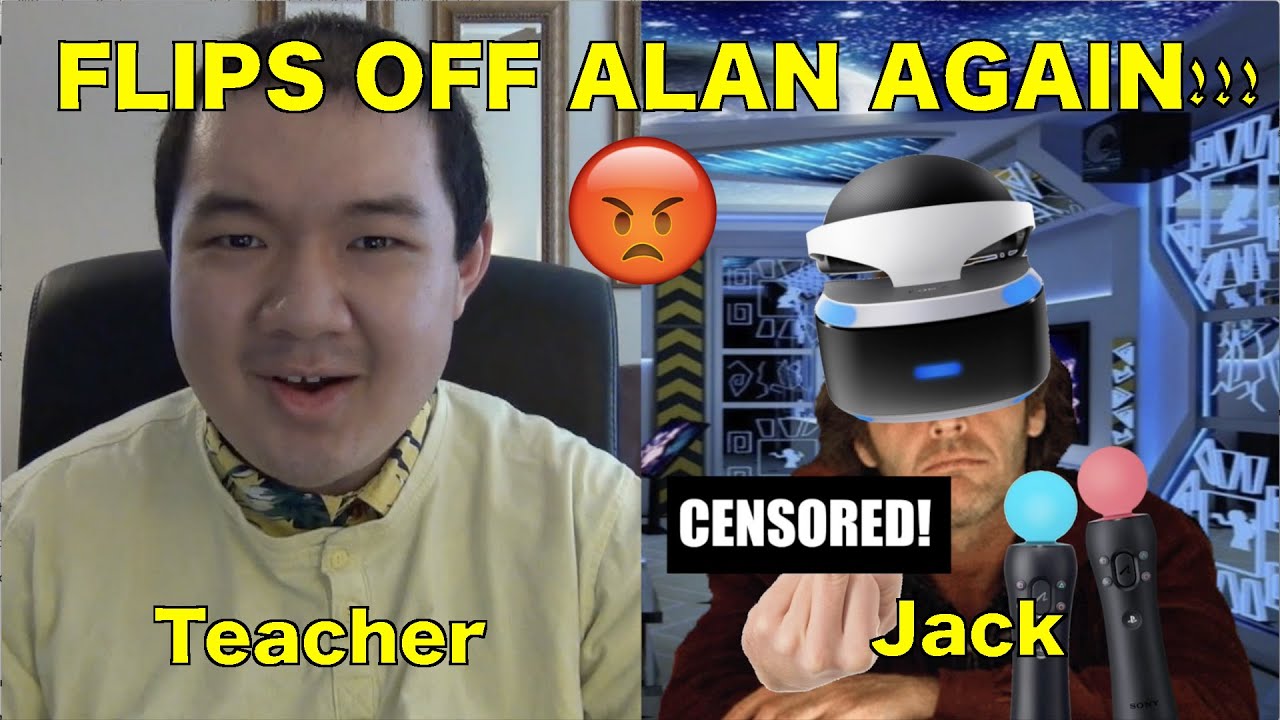 Jack Nicholson Flips Off Alan AGAIN in Zoom Meeting