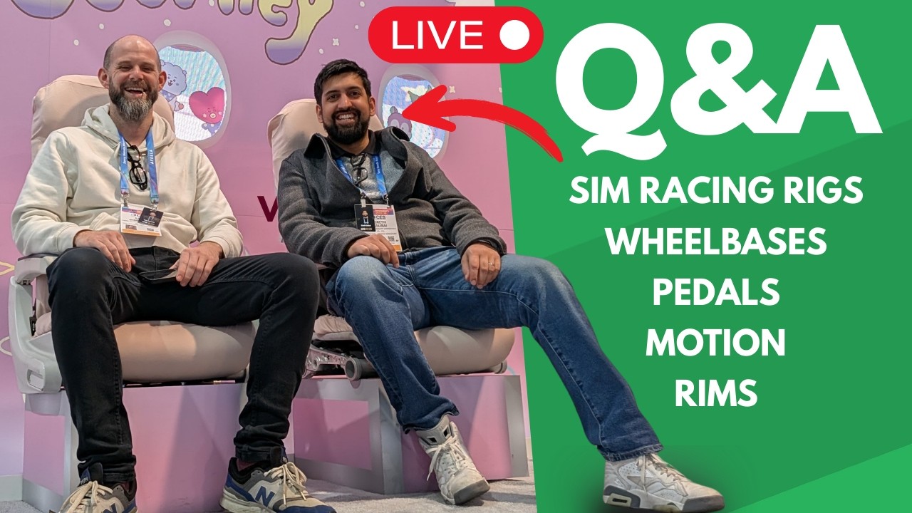 LIVE Sim Racing Q&A with Kireth and Sam - Ask All Your Sim Racing Questions!