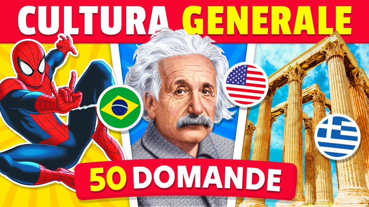 Quanto sei INTELLIGENTE? 😏🧠 Sfida di 50 domande
