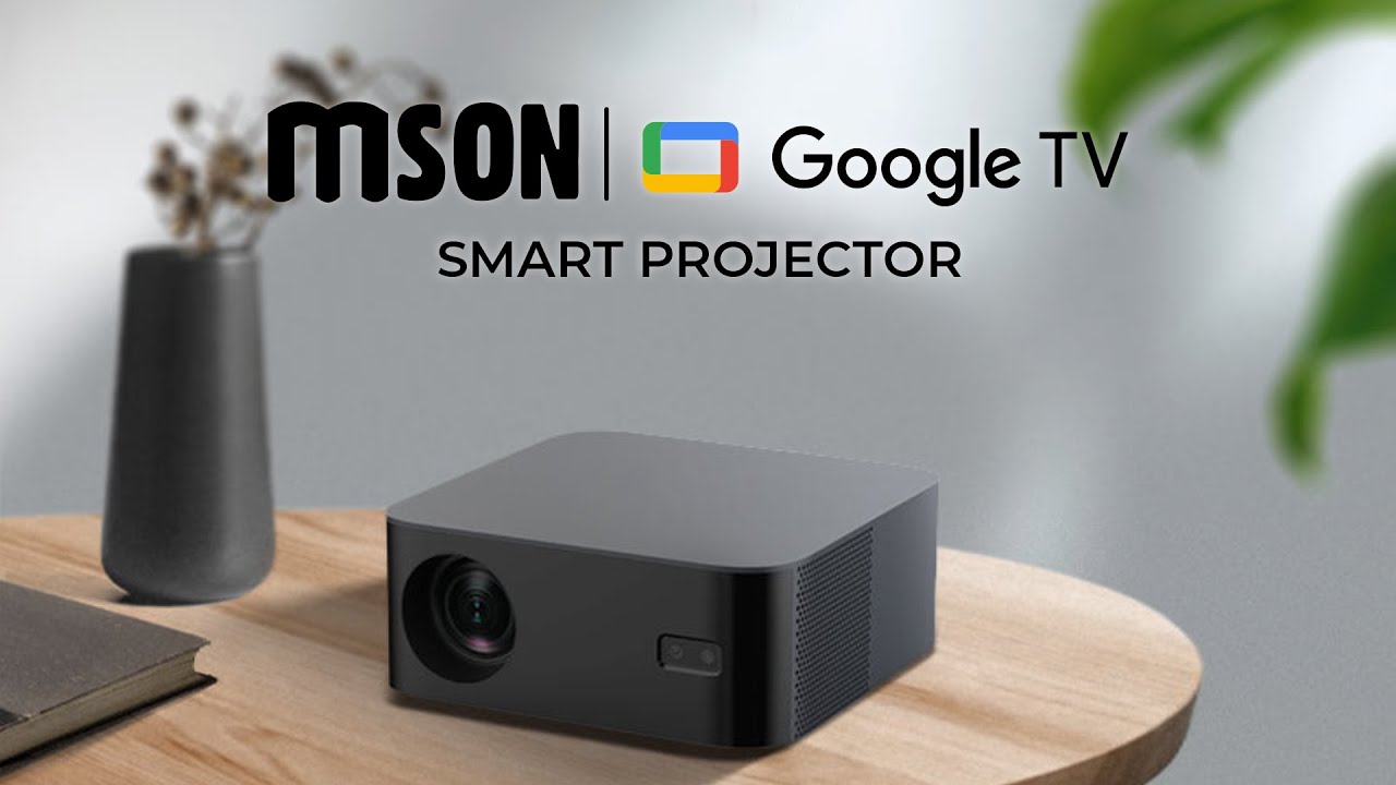MSON #GoogleTV Smart #Projector (Certified GoogleTV License Projector)