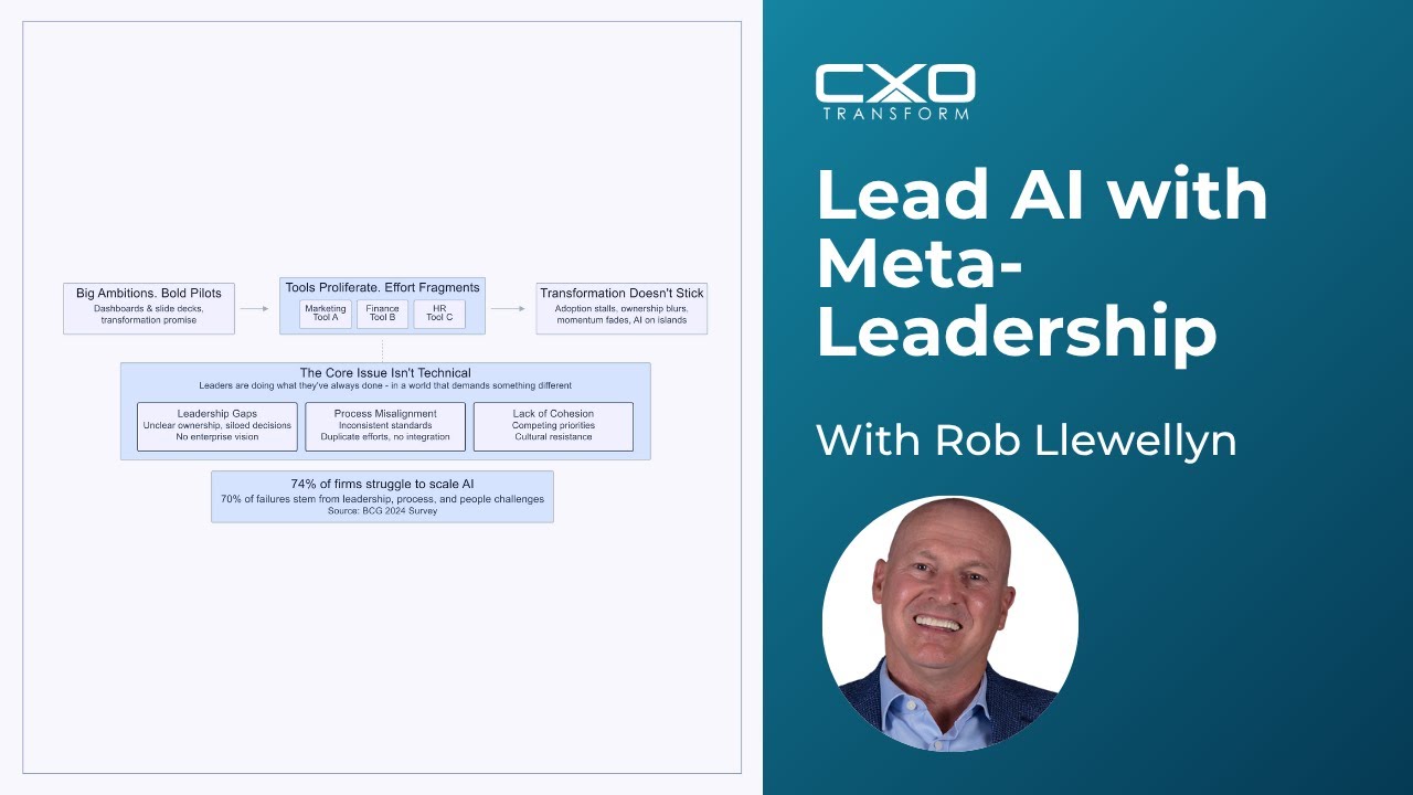 Why Meta-Leadership Is the Missing Link in Enterprise AI Success