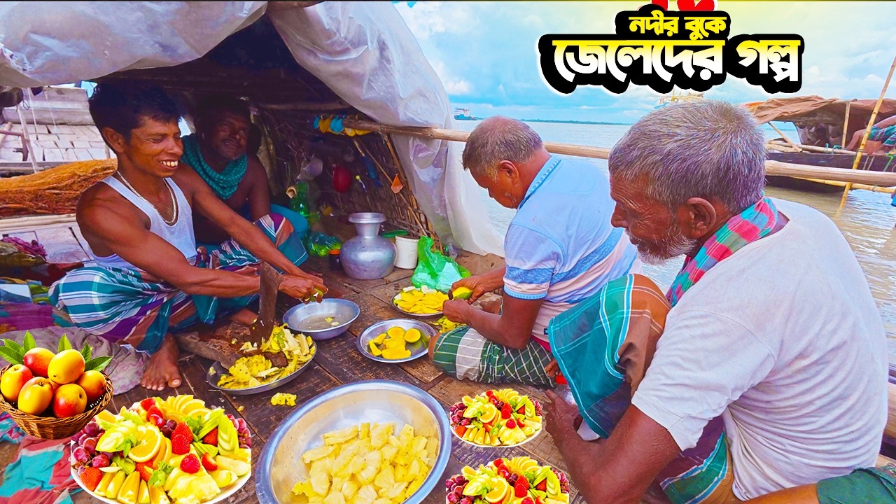 নদীর বুকে জেলেদের সংগ্রামী জীবন | Life of River Fishermen in Bangladesh | The Sky Documentary