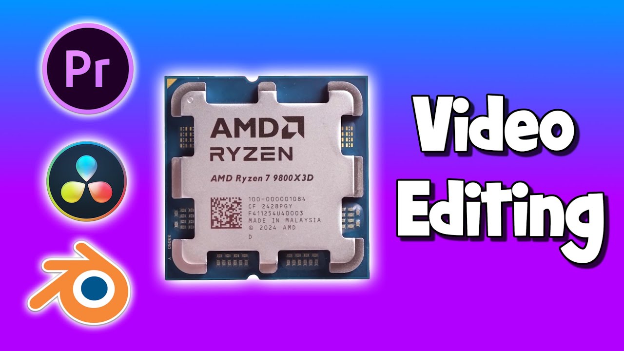 AMD Ryzen 7 9800X3D: Any Good for Content Creation?