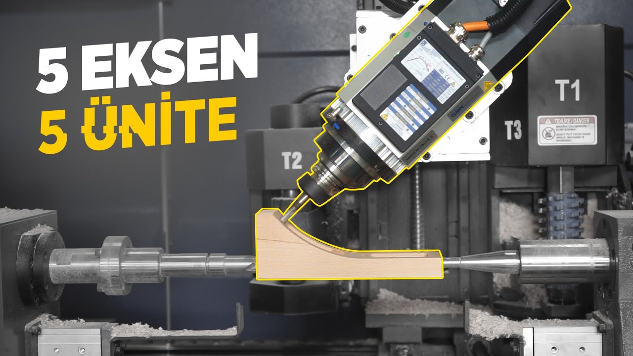 CNC Ahşap Torna Makinesi İle Ayak İşleme | Schnitzer Makine
