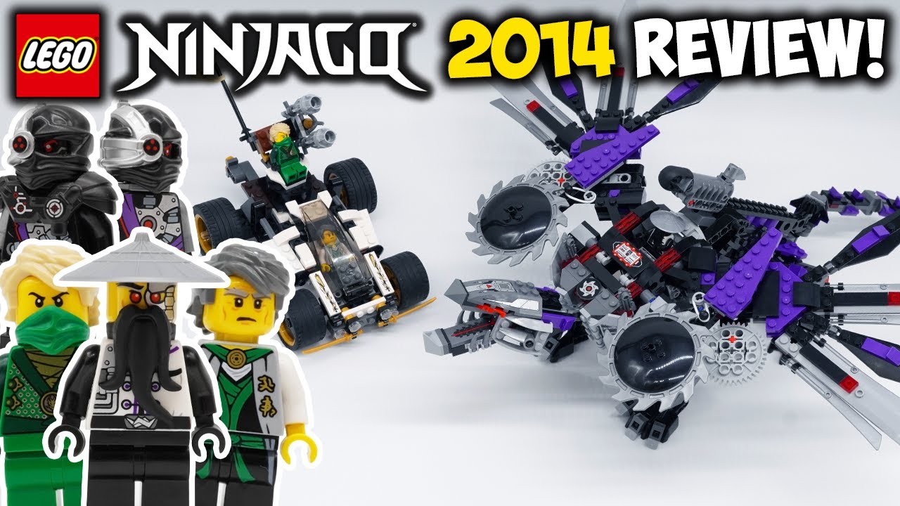 2014 Ninjago Nindroid MechDragon Review! Ninjago Rebooted Set 70725