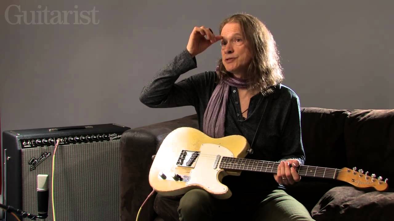 Robben Ford on his blonde 1960 Telecaster