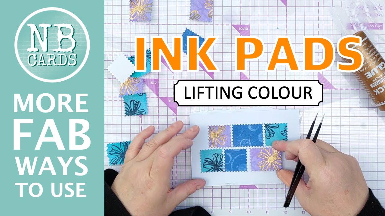 MORE FAB WAYS TO USE INK PADS: Lifting Colour plus a Clean and Simple Card Tutorial [2024/155]