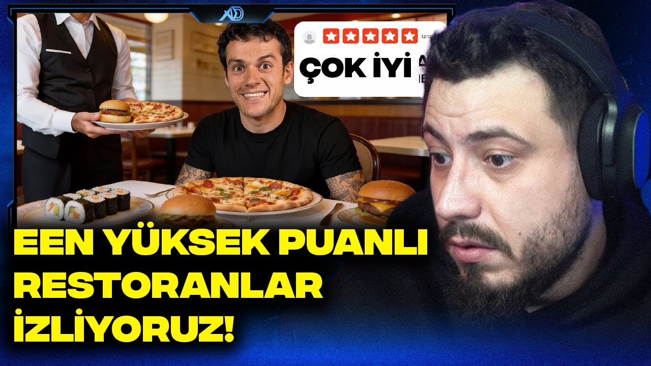 ORKUN IŞITMAK EEN YÜKSEK PUANLI RESTORANLAR İZLİYORUZ!