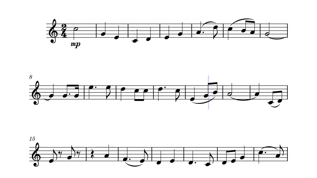 We are the Communist Successors - 我们是共产主义接班人 - Clarinet Sheet Music