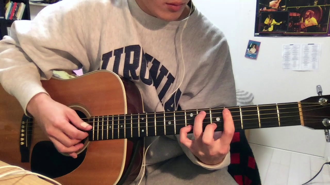 Elliott Smith I better be quiet now cover