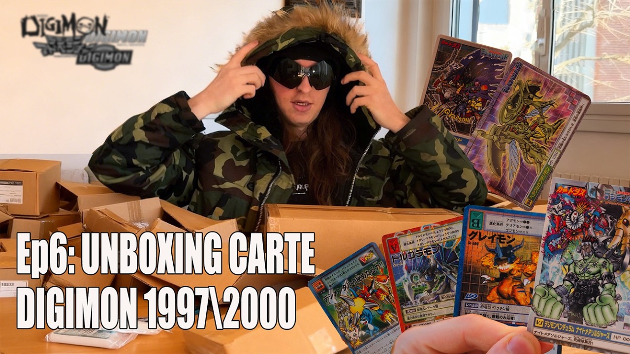 LE CARTE DIGIMON PORMOZIONALI DEL 1998 | Episodio 6: Unboxing Carte  Hypercolosseum\Pendulum 1997