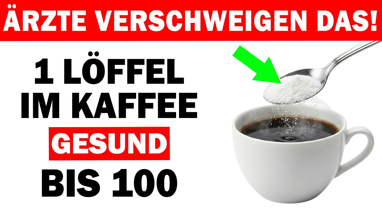 Senioren: Die SCHOCKIERENDEN Vorteile, wenn Sie DIESES Pulver in Ihren Kaffee geben