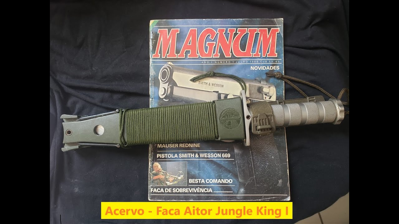 Faca Jungle King I - Acervo.