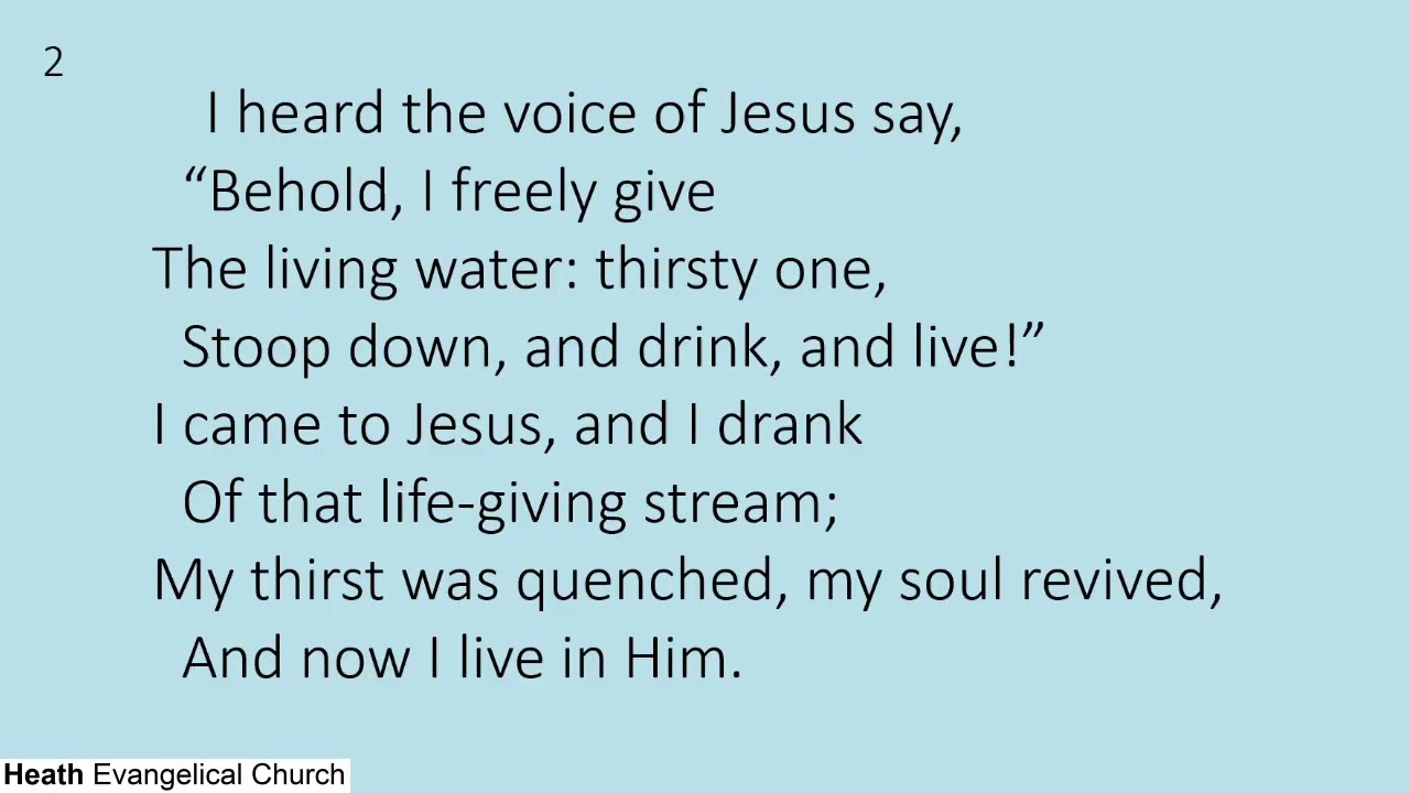 Heath Evangelical Church Live Stream - Sunday 31 May 2020 AM